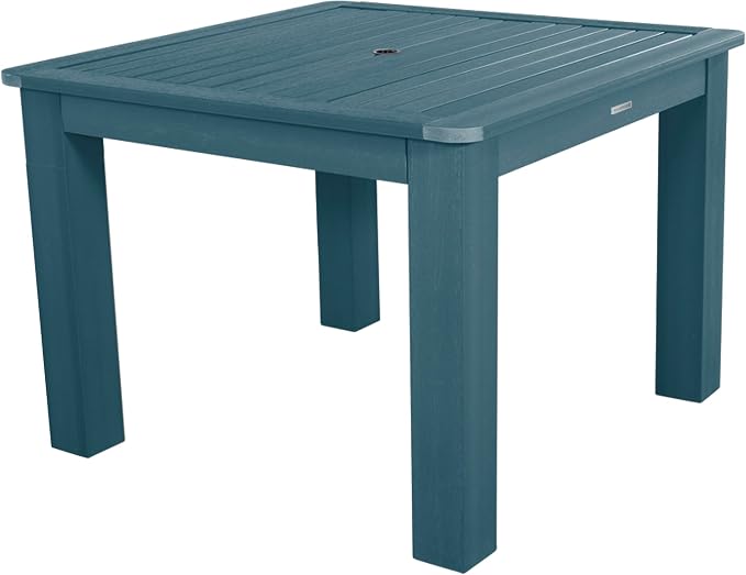 highwood Hamilton 5 Piece Square Dining Set, Nantucket Blue