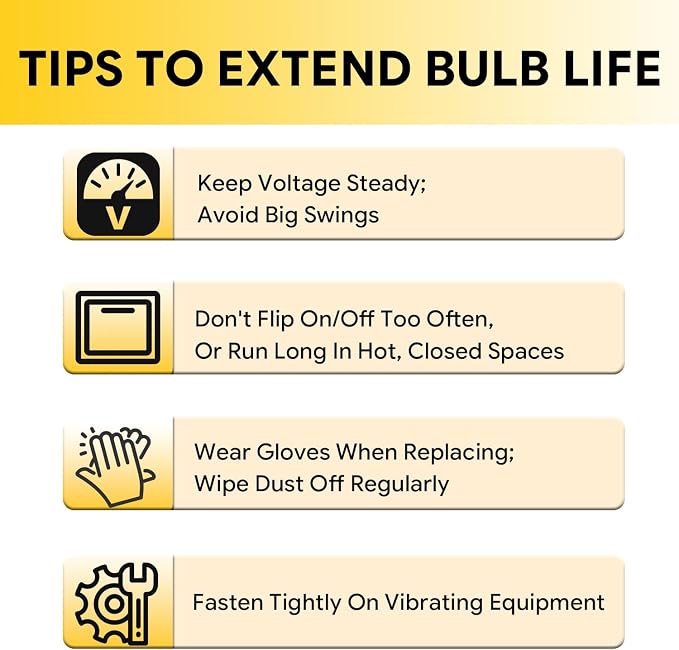 5W 12V Bulbs for BBQ Grill Clear White Light Bulbs Compatible with Bull Grills G4 Bi-Pin Replace#: 16532