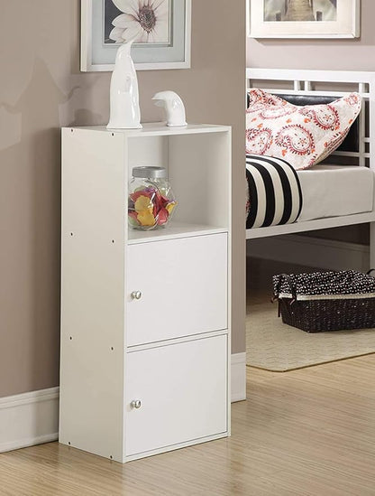 Convenience Concepts Xtra Storage 2 Door Cabinet, White (151187W)