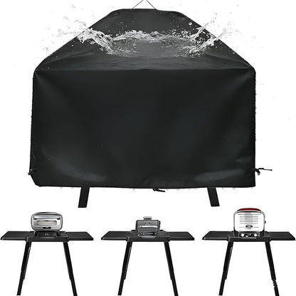 Waterproof Cover for Ninja XSKUNSTAND Outdoor Stand with Two Side Tables | Grill OG700/800/900 Series, Oven OO101, Artisan Pizza Oven MO201 - Fits Ninja XSKUNSTAND Outdoor Waterproof (Cover Only)