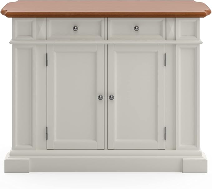 homestyles Americana Off-White Kitchen Island