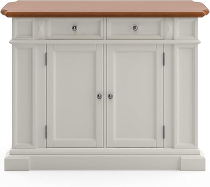 homestyles Americana Off-White Kitchen Island