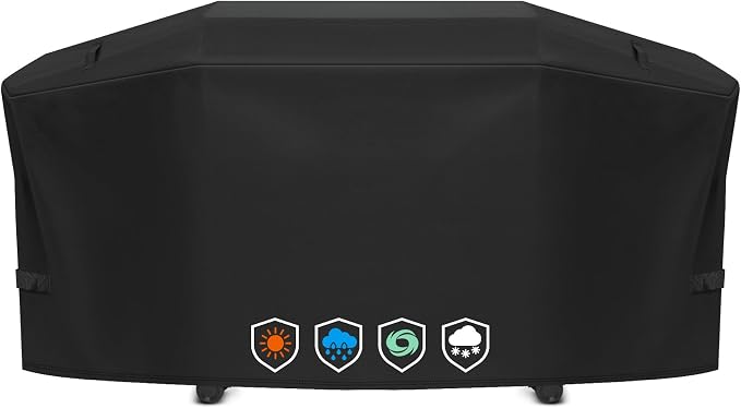 Heavy-Duty 600D Grill Cover fit for Weber Slate 36" Flat Top Griddle Grill，3400120 Weber Slate 36" Griddle Outdoor Waterproof Griddle Cover