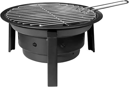 Portable Charcoal Grill, Outdoor BBQ Grills, Foldable, with Carry Bag, for Garden Picnic/Camping/Home Bonfire/Party