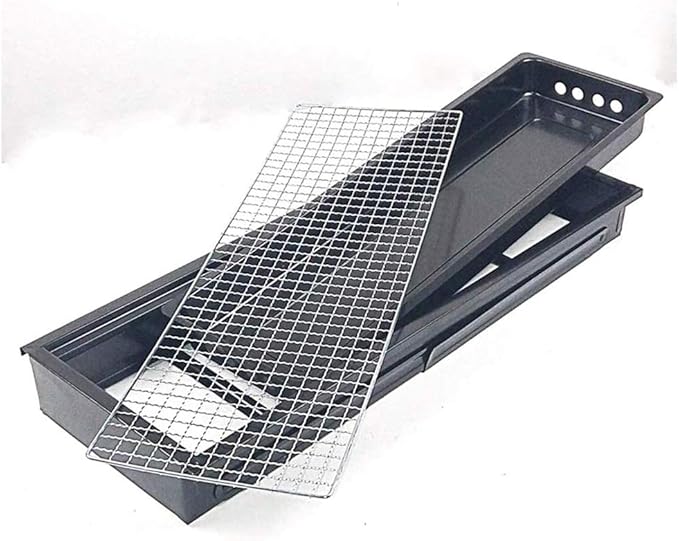 Portable Charcoal Grill for Camping BBQ Grills Outdoor Barbecue Grill, Lightweight Foldable BBQ Grill for Picnic Party Travel,6lbs,A-1