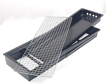 Portable Charcoal Grill for Camping BBQ Grills Outdoor Barbecue Grill, Lightweight Foldable BBQ Grill for Picnic Party Travel,6lbs,A-1