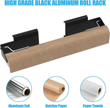 LS'BABQ Adjustable Paper Towels Holder for Traeger Grills P.A.L. Pop-and-Lock Roll Rack,Grill Accessories for BAC644 Butcher Paper Roll Holder