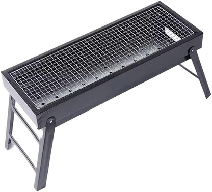 Portable Charcoal Grill for Camping BBQ Grills, Outdoor Barbecue Grill with Foldable Compact Stove, Sturdy Structure, and Easy Cleanup,60 * 22.5 * 32Cm-D