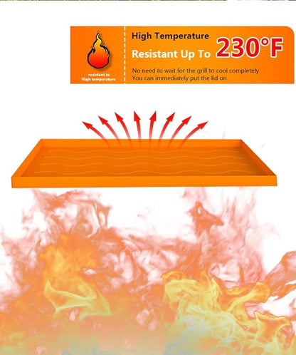 Silicone Griddle Mat for Blackstone 22 Inch Griddle,Food Grade Waterproof Silicone Mat,Protect Your Griddle,Under Sink Mat,Wire Shelve Liner
