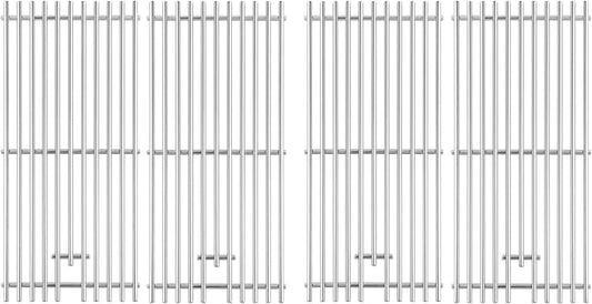 RJC008P Grill Grates Replacement Parts for RCS Grill Grids RJC32A RJC32AL Summerset Sizzler Grates Blaze Grill Parts 32 Inch 4 Burner Gas Grill Stainless Steel Cooking Grates, 4pcs