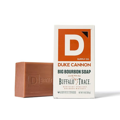 Duke Cannon Supply Co. Extra Large Bar Soap Bundle - Men's Bar Soap with Masculine Scents - American-made soap - All Skin Types - Big Brick of Soap - Midnight Swim, Sawtooth, Bourbon - 10 oz (3 Pack)