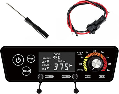 Upgrade Control Board for Pit Boss Replacement, SROKIO Digital Thermostat Controller Board Compatible with Pit boss Wood Pellet Grills