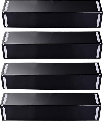 P9215A (4-Pack) 16 1/2 Inches Porcelain Steel Heat Plate Replacement for BBQ Grillware, Uniflame, Charbroil 463210310, 463210511, 463211511, 463211513, 463211514, 463211711 Grill Chef and Others