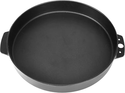 QuliMetal Grill Griddle for Weber Genesis 300 & 400 Series, Cast‑Iron Griddle Replacement Parts for Genesis E/S325, Genesis E/S335, Genesis E425, Genesis E435 Gas Grills, 14.96" x 13.14” x 2.1"