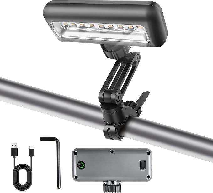 BBQ Grill Light for Blackstone Griddle and Weber Grill, Automatic On/Off BBQ Light, Blackstone Griddle Accessories, LED BBQ Grilling Accessories for Outdoor Grill, Gifts for Men Dad (1, Rectangular)