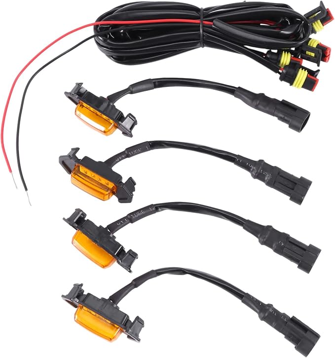 12 Grille LED Lights Kit for 2016-2018