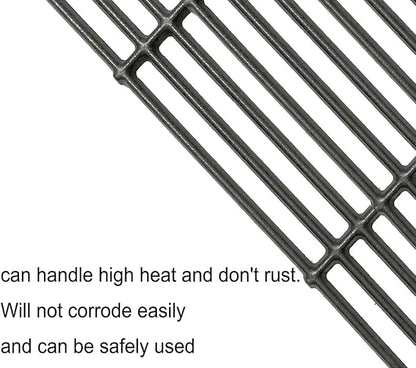 C6505A(4-Pack) 19 3/4" Cast Iron Cooking Grid Grates Replacement for Chargriller 2121, 2123, 2222, 2828, 3001, 3008, 3030, 3725, 4000, 4208, 5050, 5072, 5252, 9020