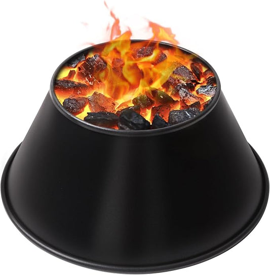 Whirlpool BBQ Accessories for Weber 22, 26.75 Inch WSM Smokey Mountain, Double Rolled Edge, Kettle Grill Accessories Fit Kamado Joe, Big Joe and L/XL Big Green Egg