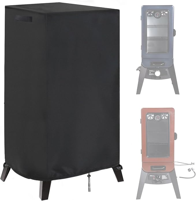 Smoker Cover Fit for Pit Boss 3-Series | Gas Vertical Smoker Cover, Waterproof Grill BBQ Cover Vertical Smoker Covers - 23" D x 22" W x 47" H