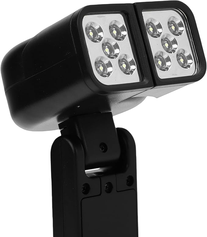 Generic 360 Degree Rotatable LED BBQ Light, 10 F5 LED Beads 100LM Bright Light with Oil Proof Touch Switch, for Outdoor BBQ Camping Picnics Fishing
