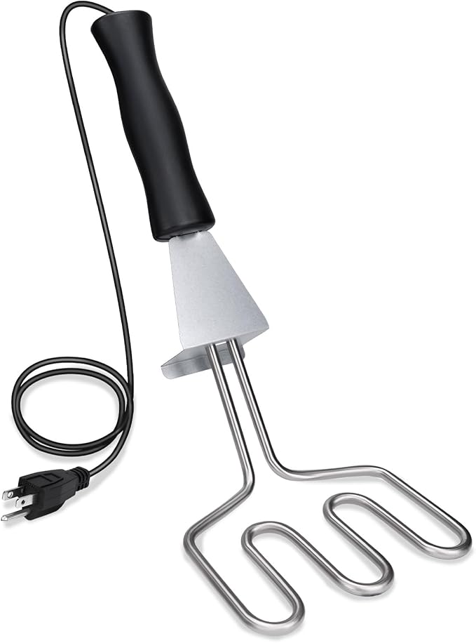600W Electric Charcoal Starter, 37.8-inch Cord, Compatible with Big Green Egg, Kamado Joe, Weber Kettle Grills/Charcoal Grills