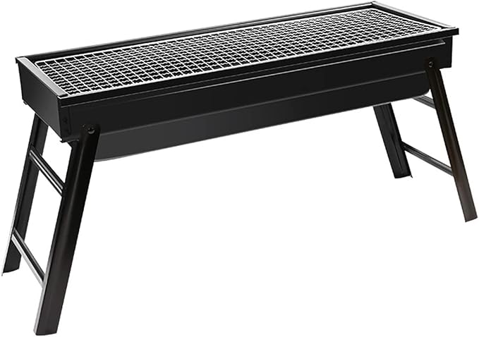 Charcoal Grills Outdoor Portable Folding BBQ Grill Home Charcoal Grill Stove Camping BBQ Barbecue Shelf Mini Charcoal Stove