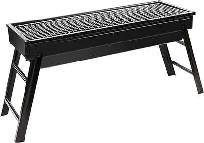 Charcoal Grills Outdoor Portable Folding BBQ Grill Home Charcoal Grill Stove Camping BBQ Barbecue Shelf Mini Charcoal Stove