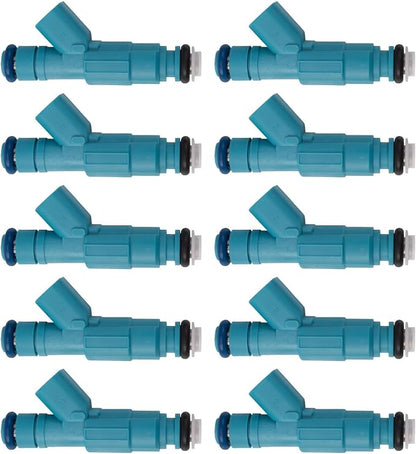 TRQ Fuel Injector Set | For 2005 Ford E-350 Club Wagon 2004-2007 E-350 Super Duty E-450 Super Duty