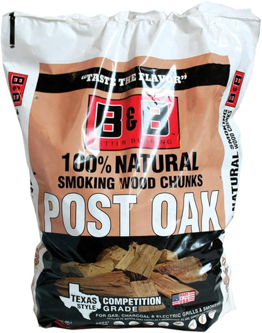 B & B Charcoal 00132 Wood Smoking Chunks, 549 Cubic Inch (1)