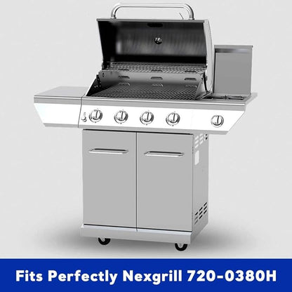 17 Inches Cooking Grates for Home Depot Nexgrill 720-0830H 720-0830D 720-0783E 720-0783C for Nexgrill Replacement Parts 4 Burner Gas Grill Grates Stainless Steel 2 Pack for 5 Burner