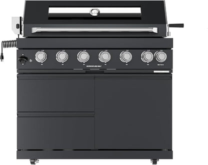 94" Pre-Assembled Outdoor Kitchen Grill Island & Roof | Pre Assembled Outdoor Kitchen | Customizable Modular Barbecue Island