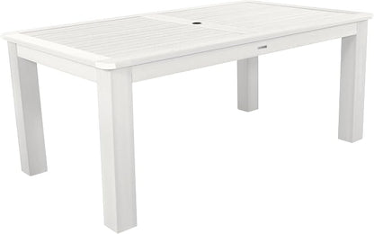 highwood Hamilton Adirondack 7pc Dining Set 72" x 42", White