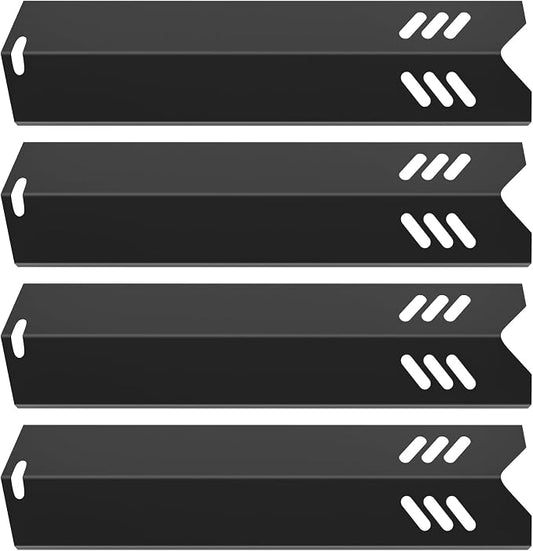 SHINESTAR Grill Heat Plates Replacement Parts for Dyna-Glo, Backyard Grill (BY14-101-001-02), Academy Sports (FSOGBG1106) & Better Homes and Gardens, 15" x 3-13/16", 4-Pack, for 4-Burner Grills