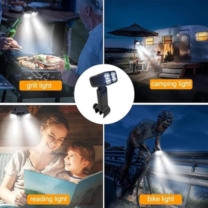 Portable BBQ Grill Light LED Light Flashlight Light Rotatable Camping Light BBQ Grill Accessories
