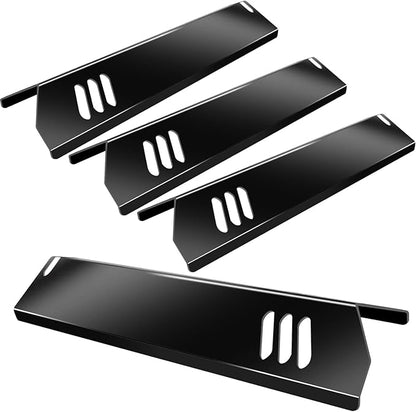 Grill Heat Shield 15 inch Burner Covers for Backyard GBC1460W GBC1461W DynaGlo DGF510SBP, 5 PCS BBQ Grill Heat Plates Uniflame Dyna glo Grill Replacement Parts