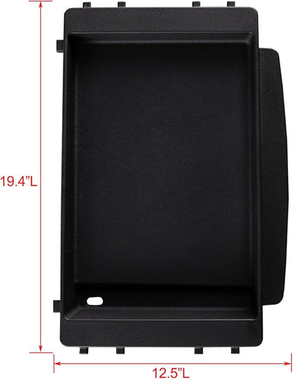 7566 Griddle Replacement Parts for Weber Genesis Griddle E-310 E-330 S-330 Grill Parts Weber Genesis 300 Series S-310 EP-310 E-320 S-320 EP-330 Cast Iron Flat Top Replacement Half Cooking Grates Plate