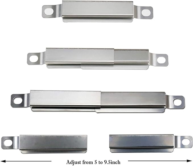 Replacement Parts for Kenmore 146.16142210, 146.16132110 Gas Grill, Burner Covers Flame Tamers, Crossover Tubes & Grill Burner Replacement for Kenmore 146.16133110, 640-03982839-7, 146.16222010 Grill