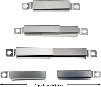 Replacement Parts for Kenmore 146.16142210, 146.16132110 Gas Grill, Burner Covers Flame Tamers, Crossover Tubes & Grill Burner Replacement for Kenmore 146.16133110, 640-03982839-7, 146.16222010 Grill