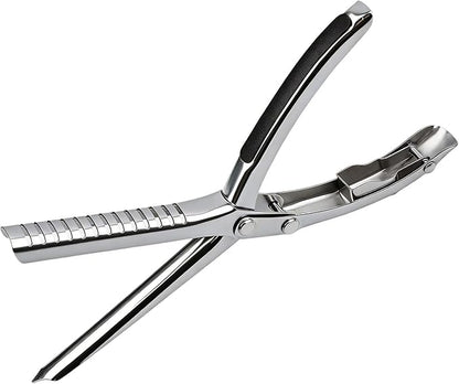 1 Set Rib Membrane Removal Tool, Stainless Steel BBQ Rib Prep Tool with Ergonomic Design Non-Slip Grip for Effortless Removal, Dishwasher Grilling Accessories