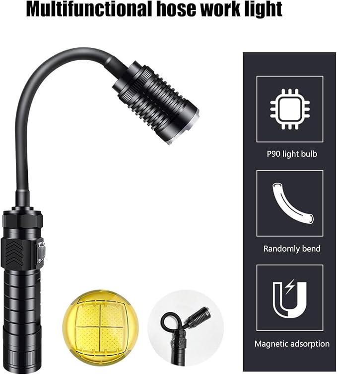 Highlight LED Barbecue Light Highlighting Modifiable Enlarge Flexible Tube Attractive Base USB Create Fast Fee USB Output Transportable Enlarge