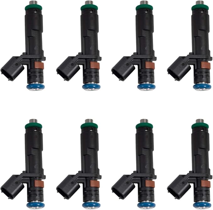 TRQ Fuel Injector Set | For 2005-2007 Ford Expedition F-150 F-250 Super Duty F-350 Super Duty 2006-2007 Lincoln Mark LT Navigator