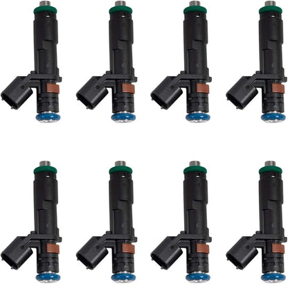 TRQ Fuel Injector Set | For 2005-2007 Ford Expedition F-150 F-250 Super Duty F-350 Super Duty 2006-2007 Lincoln Mark LT Navigator