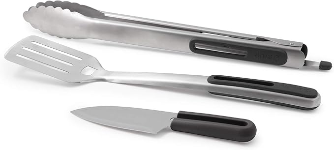 BioLite, Prep & Grill Roll-Up Cooking Utensil Kit for Kitchen, BBQ, Camping and Grilling
