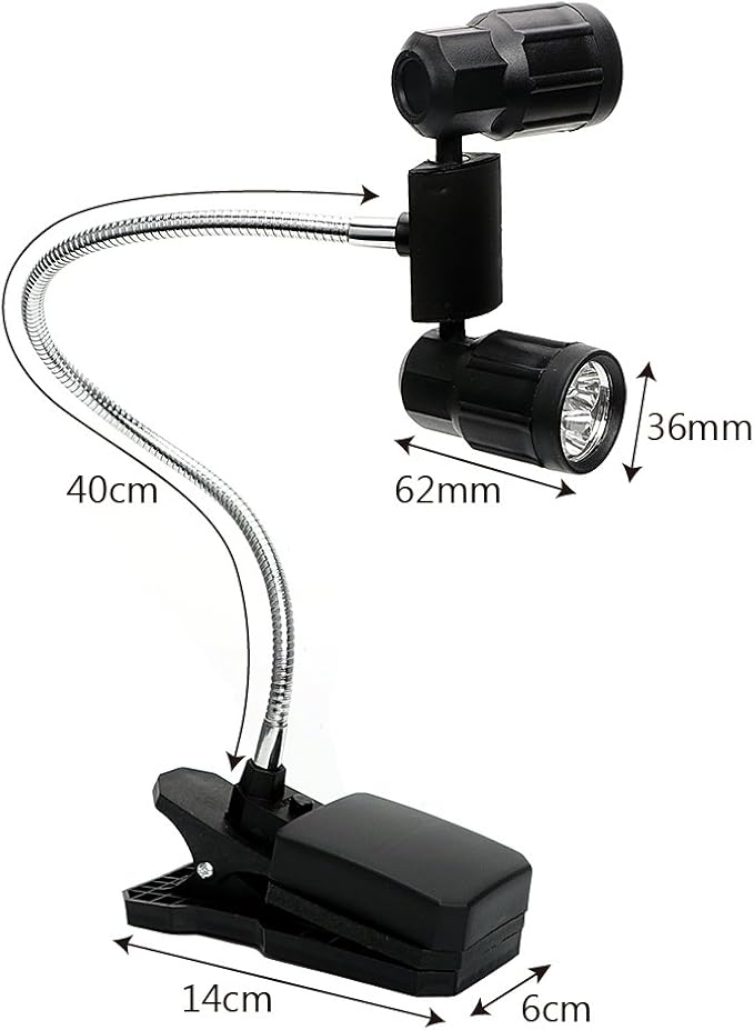 Grill Lights for BBQ, Super-Bright Outdoor LED Barbecue Grilling Light - 360 Degree Flexible Gooseneck Strong Heat Resistant