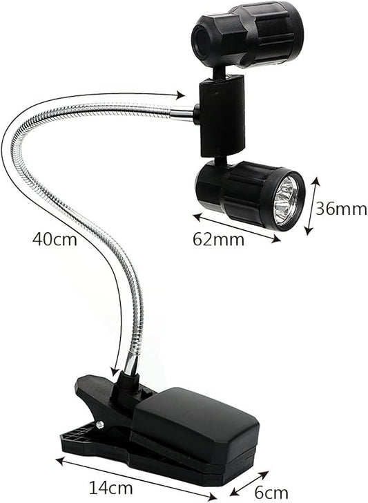 Grill Lights for BBQ, Super-Bright Outdoor LED Barbecue Grilling Light - 360 Degree Flexible Gooseneck Strong Heat Resistant