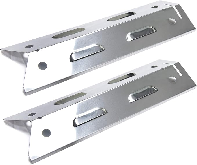 Grill Replacement Parts for Brinkman 810-4220-S, Stainless Steel Grill Pipe Burner, Heat Plate Tent Shield, Carryover Tube for Brinkmann 810-4220-S Grill, Brinkmann Grill Replacement Parts 810-4220-S