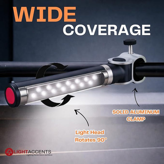 Light Accents LED BBQ Grill Light | Blackstone & Weber | 180° Rotation