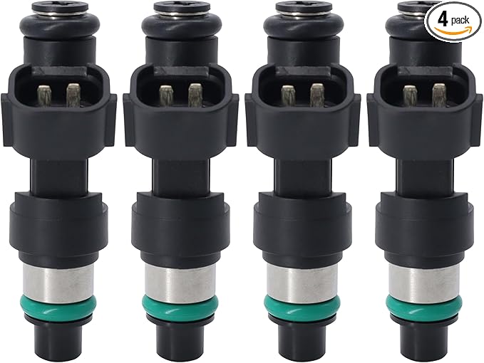 HiSport Fuel Injectors FBY2850 Replacement For Nissan Versa Cube Sentra NV200 2007-2014 Replace 16600-EN200 4 PCS