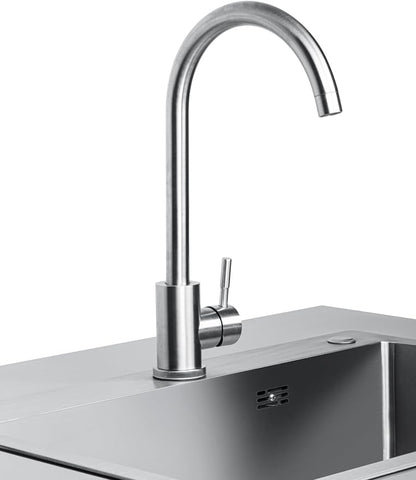KoolMore 32 in. Sink with Cabinet in Stainless-Steel for Outdoor Kitchen (KM-OKS-SWC)