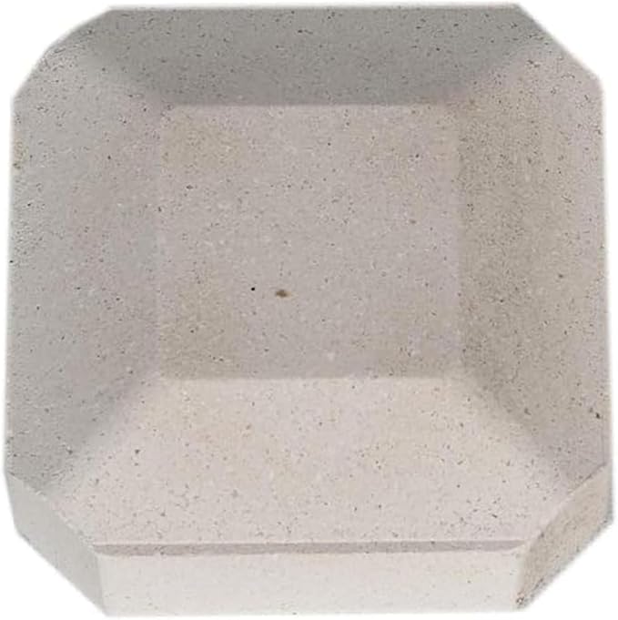 Efficient Radiates Heat -Reusable Ceramic Briquettes for Gas Grill, Ceramic Briquettes Replacement for Lynx L27, L30, CS30 Gas Grill,50 Pieces, 2" by 2" Each